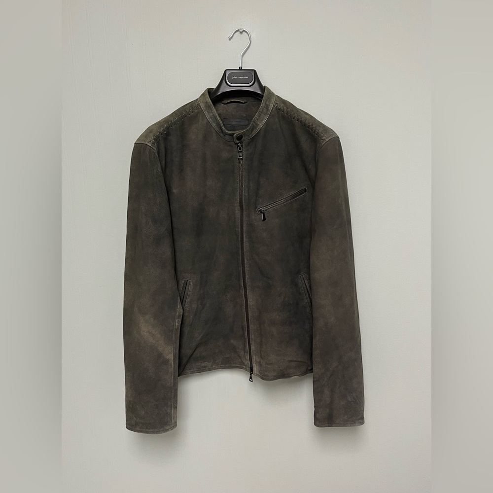$898 NWT John Varvatos Reede Racer Jacket EU 52 USA 42 - Picture 8 of 12